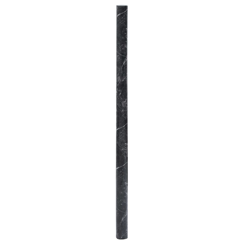 Autocollant Auto-Adhésif Pour Meuble Marbré Pvc Noir