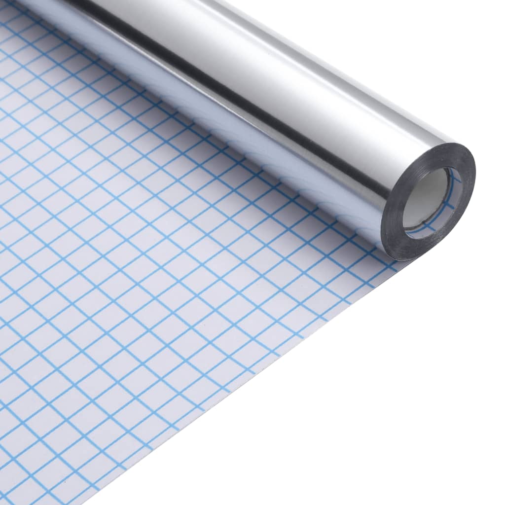 Autocollant Auto-Adhésif Pour Meuble Argenté 90X500 Cm Pet