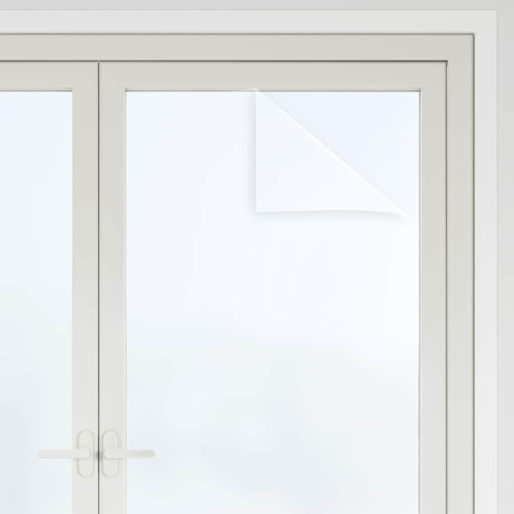 Films Pour Fenêtre 5 Pcs Statique Dépoli Blanc Pvc