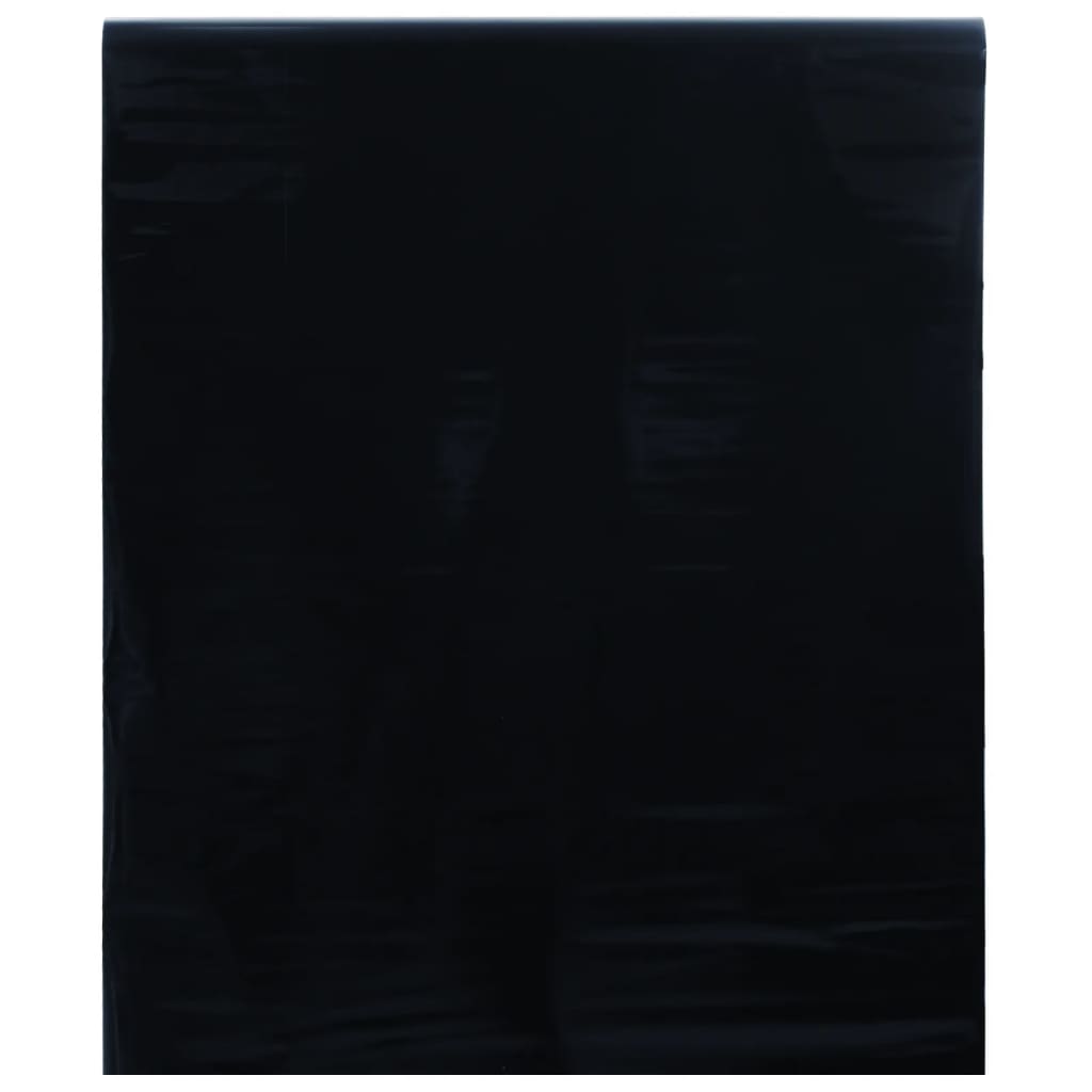 Films Pour Fenêtre 3 Pcs Statique Dépoli Noir Pvc
