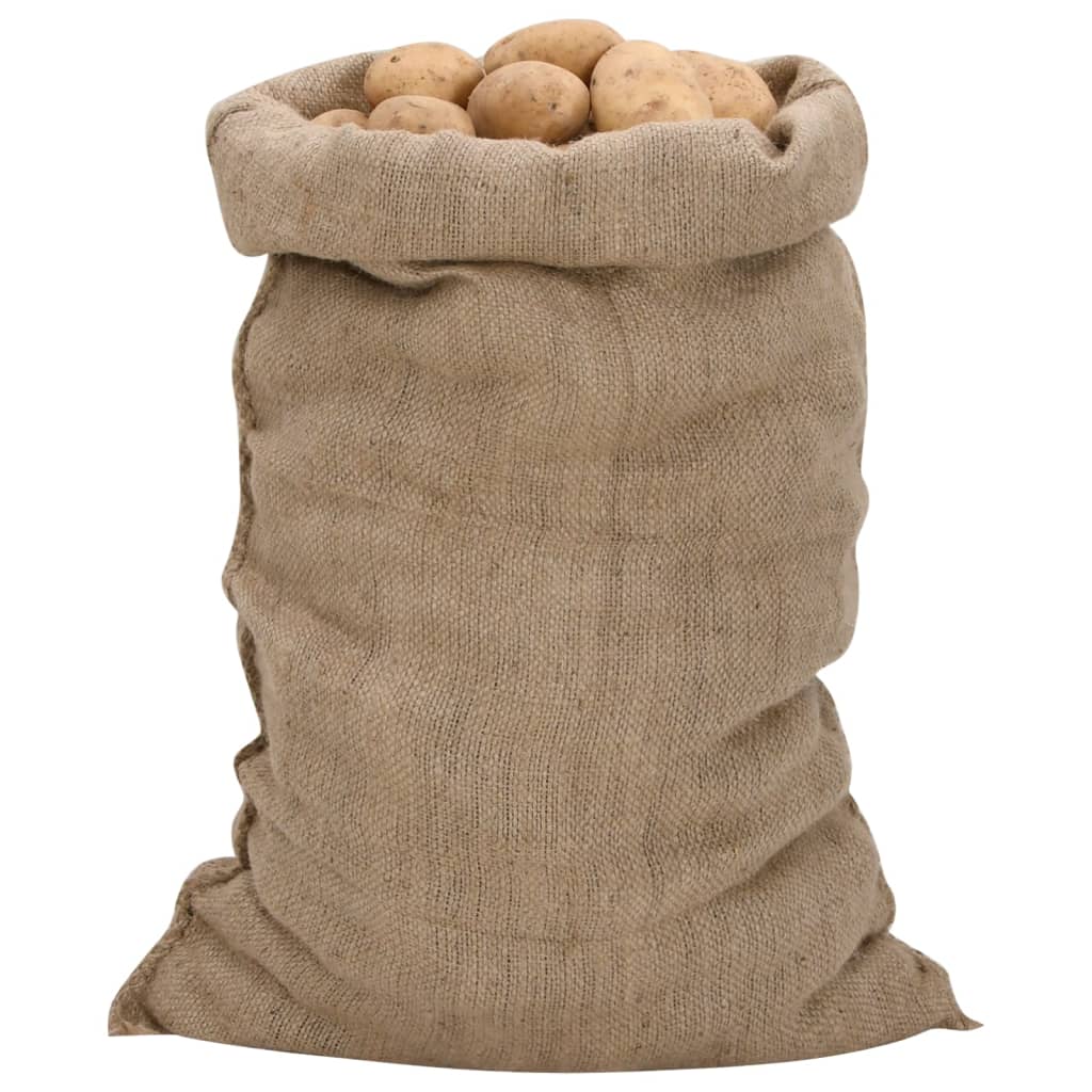 Sacs En Jute 5 Pcs 100 % Jute 340 G/M²