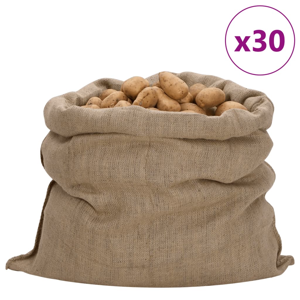 Sacs En Jute 5 Pcs 100 % Jute 340 G/M²