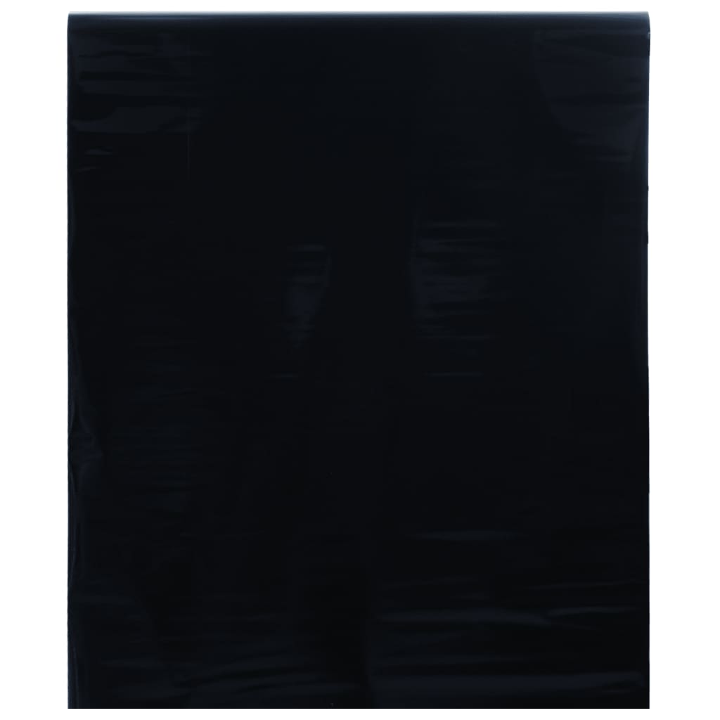 Films Pour Fenêtre 3 Pcs Statique Dépoli Noir Pvc