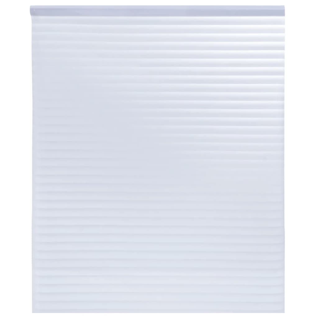 Film Pour Fenêtre Dépoli Motif À Rayures 90X500 Cm Pvc Rayures Dépolies