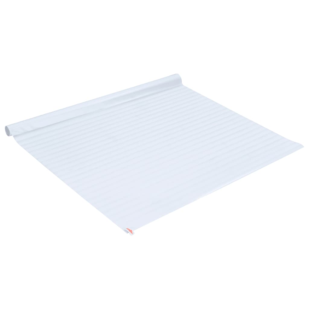 Film Pour Fenêtre Dépoli Motif À Rayures 90X500 Cm Pvc Rayures Dépolies
