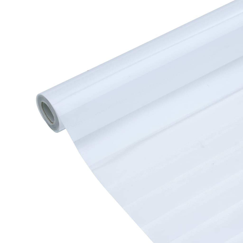 Film Pour Fenêtre Dépoli Motif À Rayures 90X500 Cm Pvc Rayures Dépolies