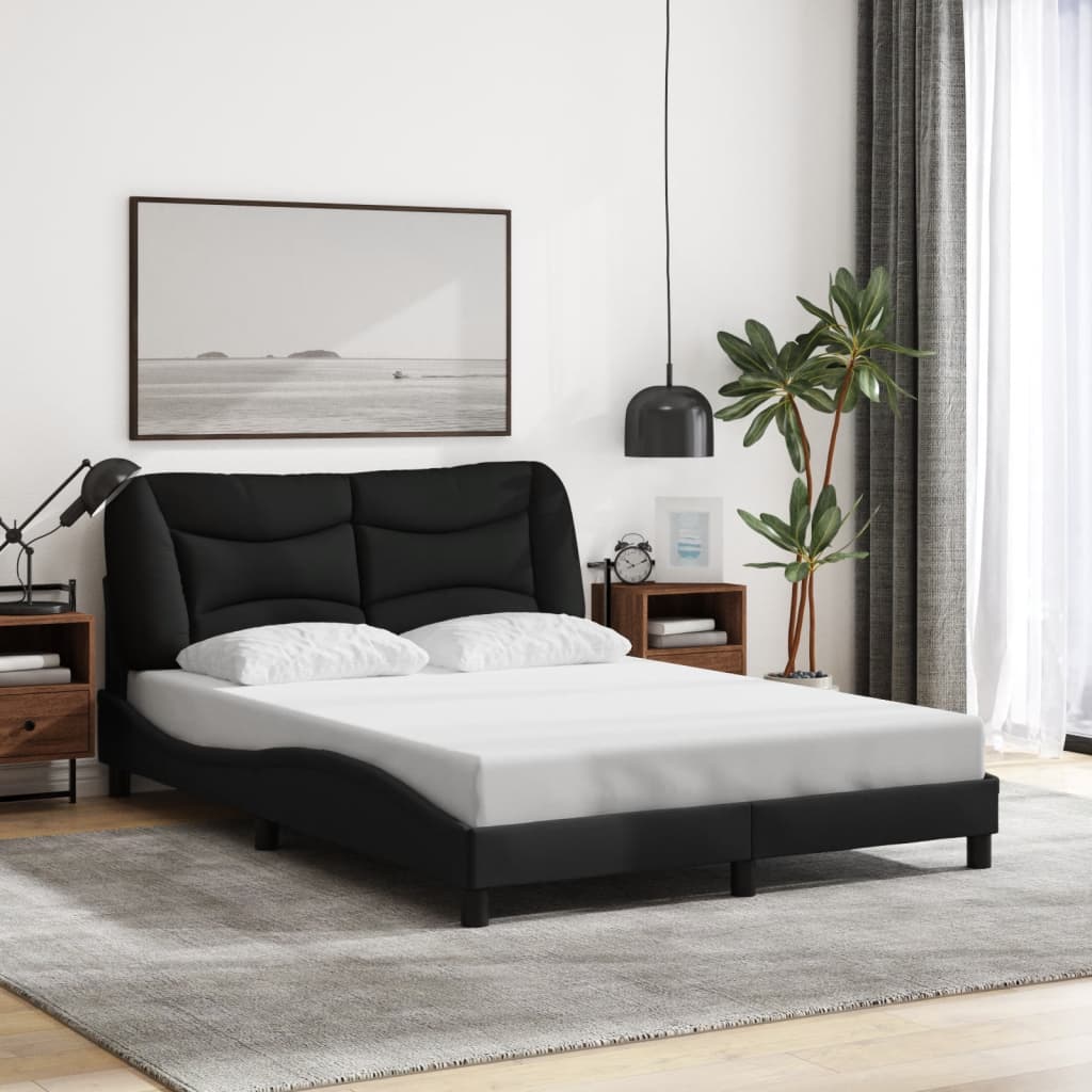 Cadre De Lit Sans Matelas Hvar Tissu