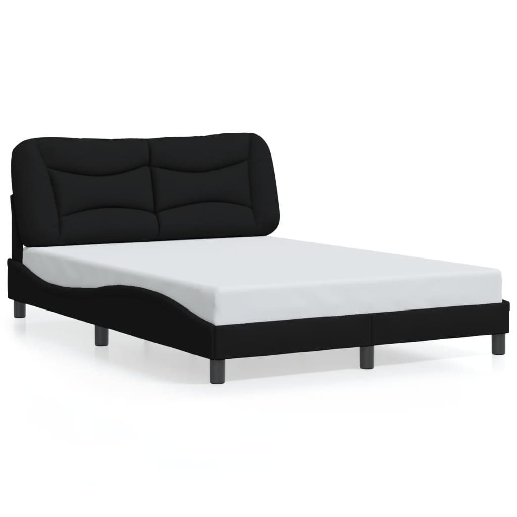 Cadre De Lit Sans Matelas Hvar Tissu