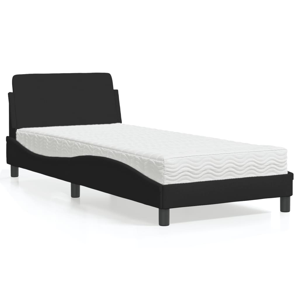 Lit Avec Matelas Dover Tissu