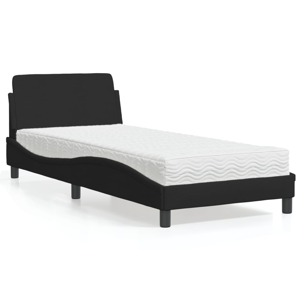 Lit Avec Matelas Dover Tissu