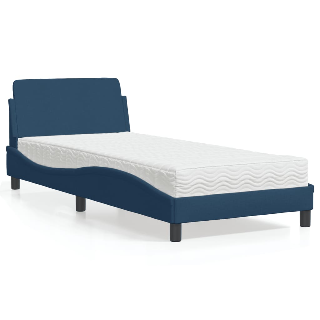 Lit Avec Matelas Dover Tissu