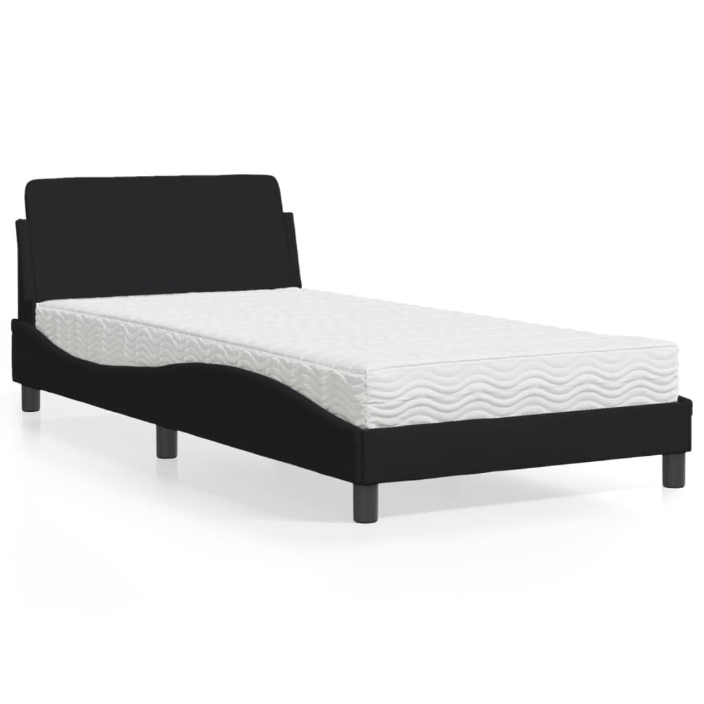 Lit Avec Matelas Dover Tissu