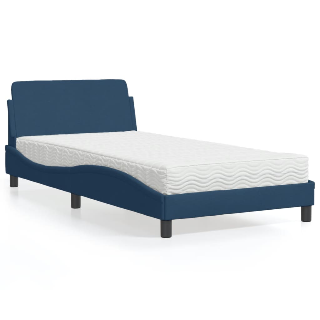 Lit Avec Matelas Dover Tissu
