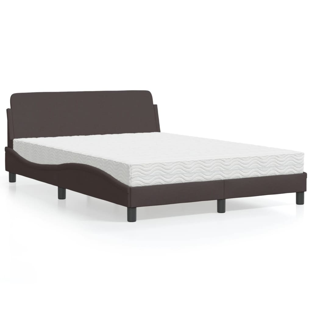 Lit Avec Matelas Dover Tissu