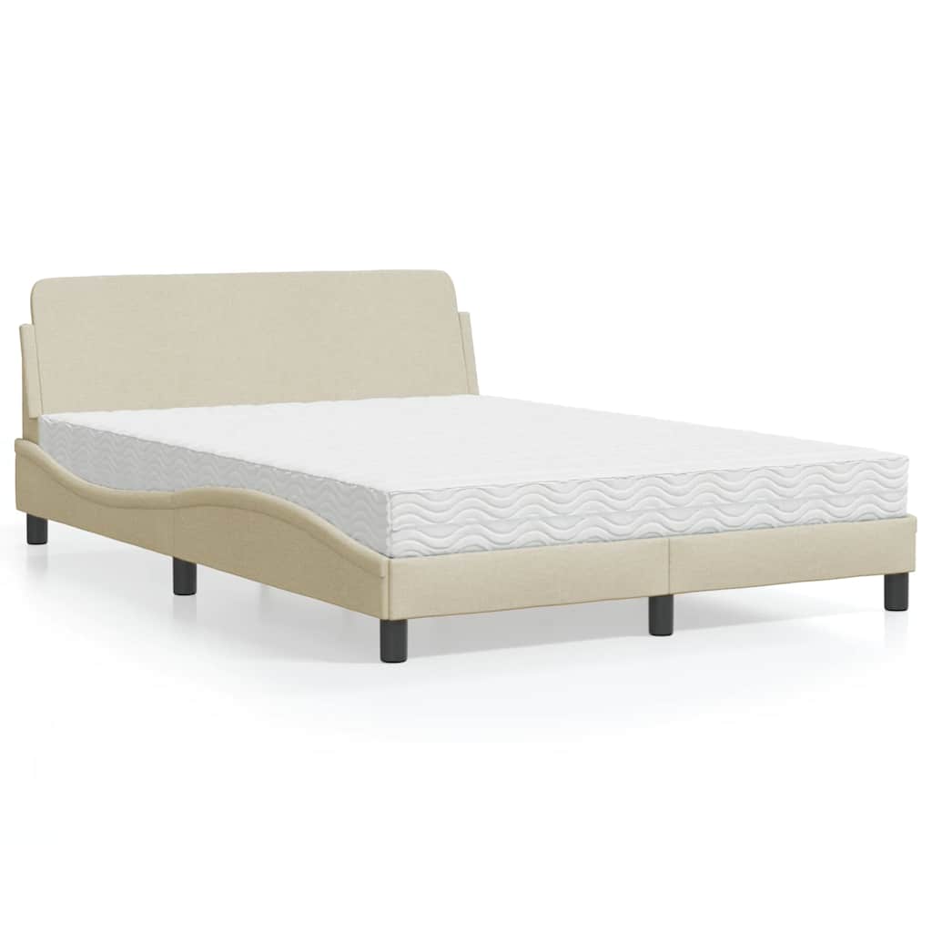 Lit Avec Matelas Dover Tissu