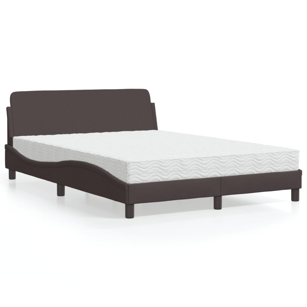Lit Avec Matelas Dover Tissu