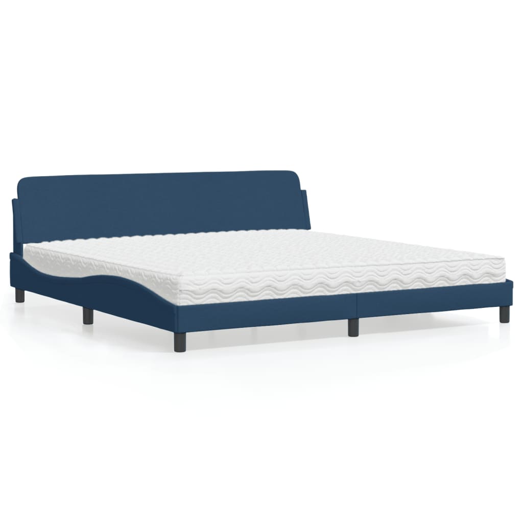 Lit Avec Matelas Dover Tissu