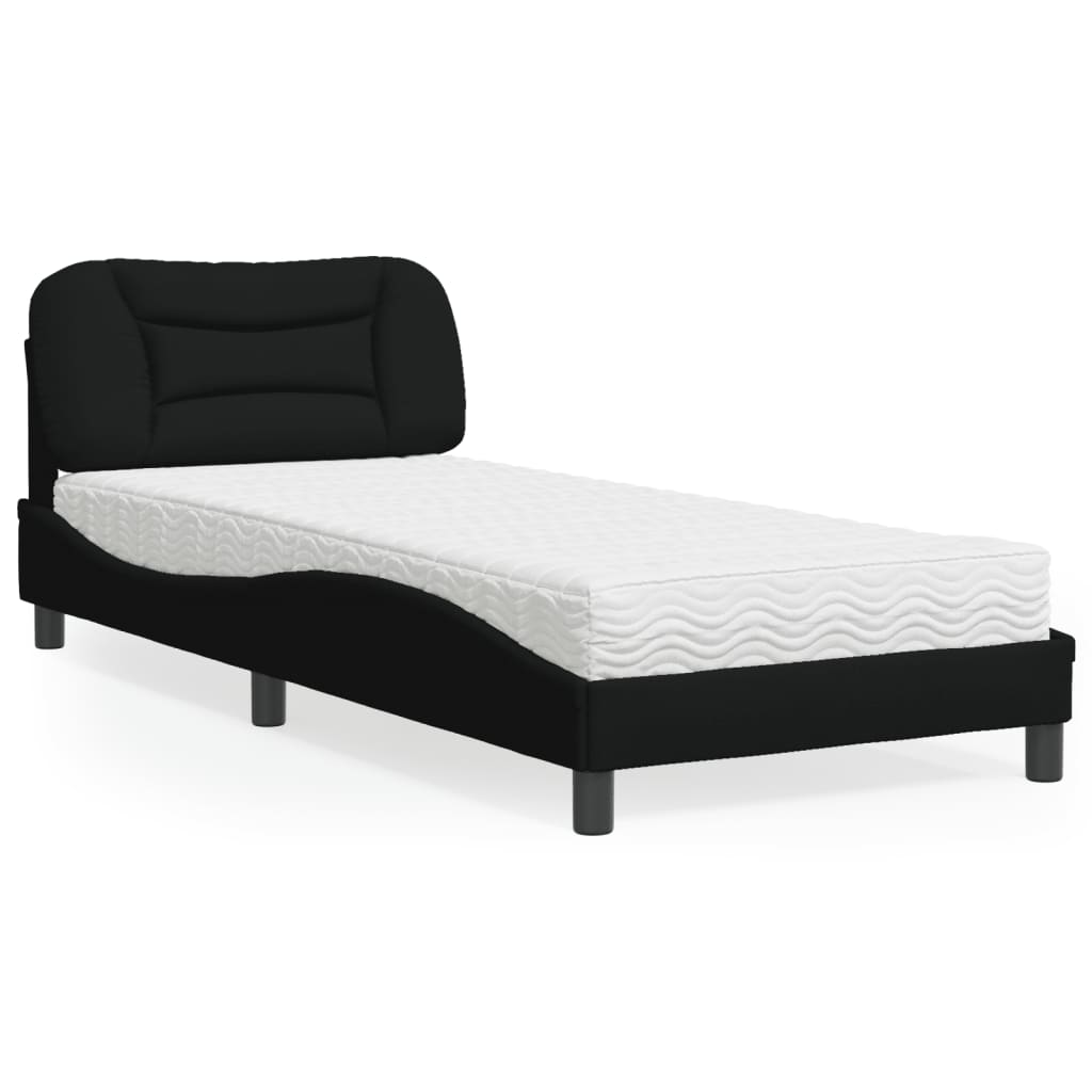 Lit Avec Matelas Hvar Tissu
