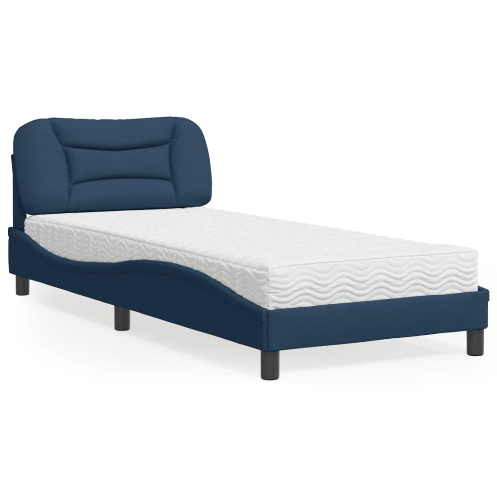 Lit Avec Matelas Hvar Tissu