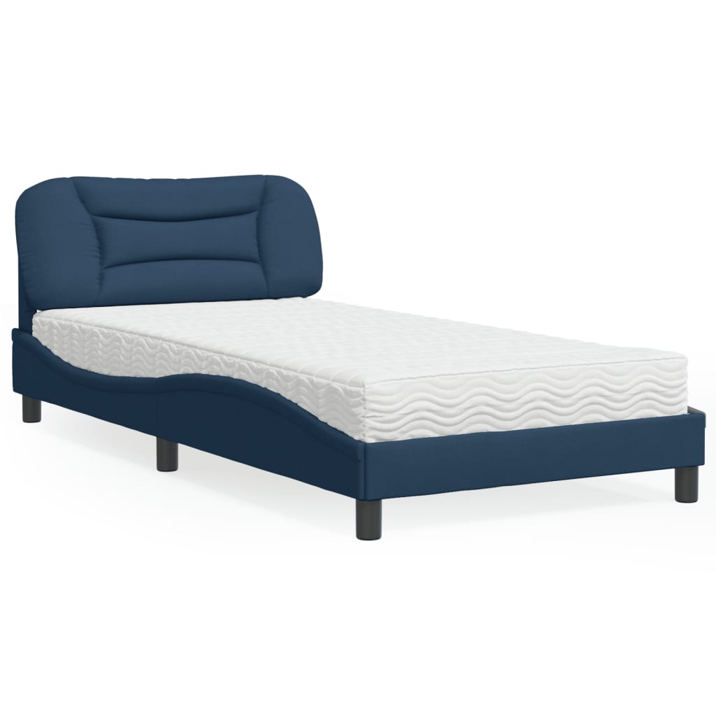 Lit Avec Matelas Hvar Tissu