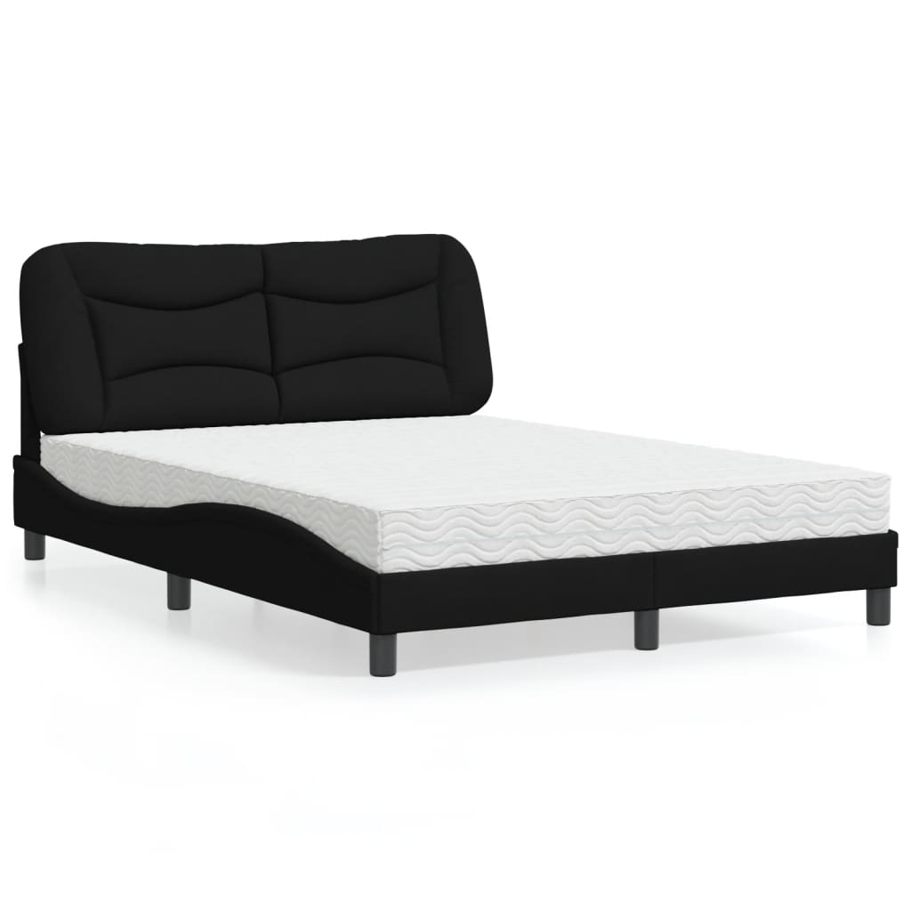 Lit Avec Matelas Hvar Tissu