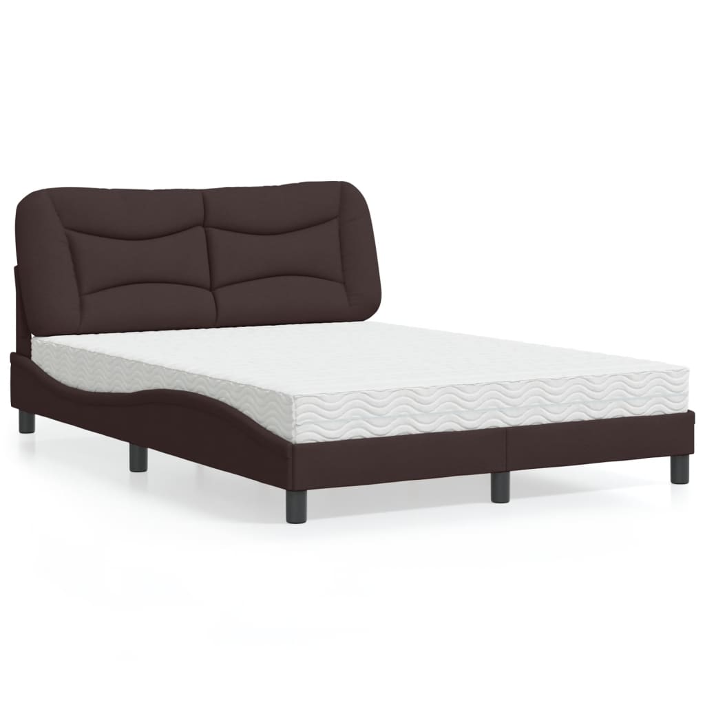Lit Avec Matelas Hvar Tissu