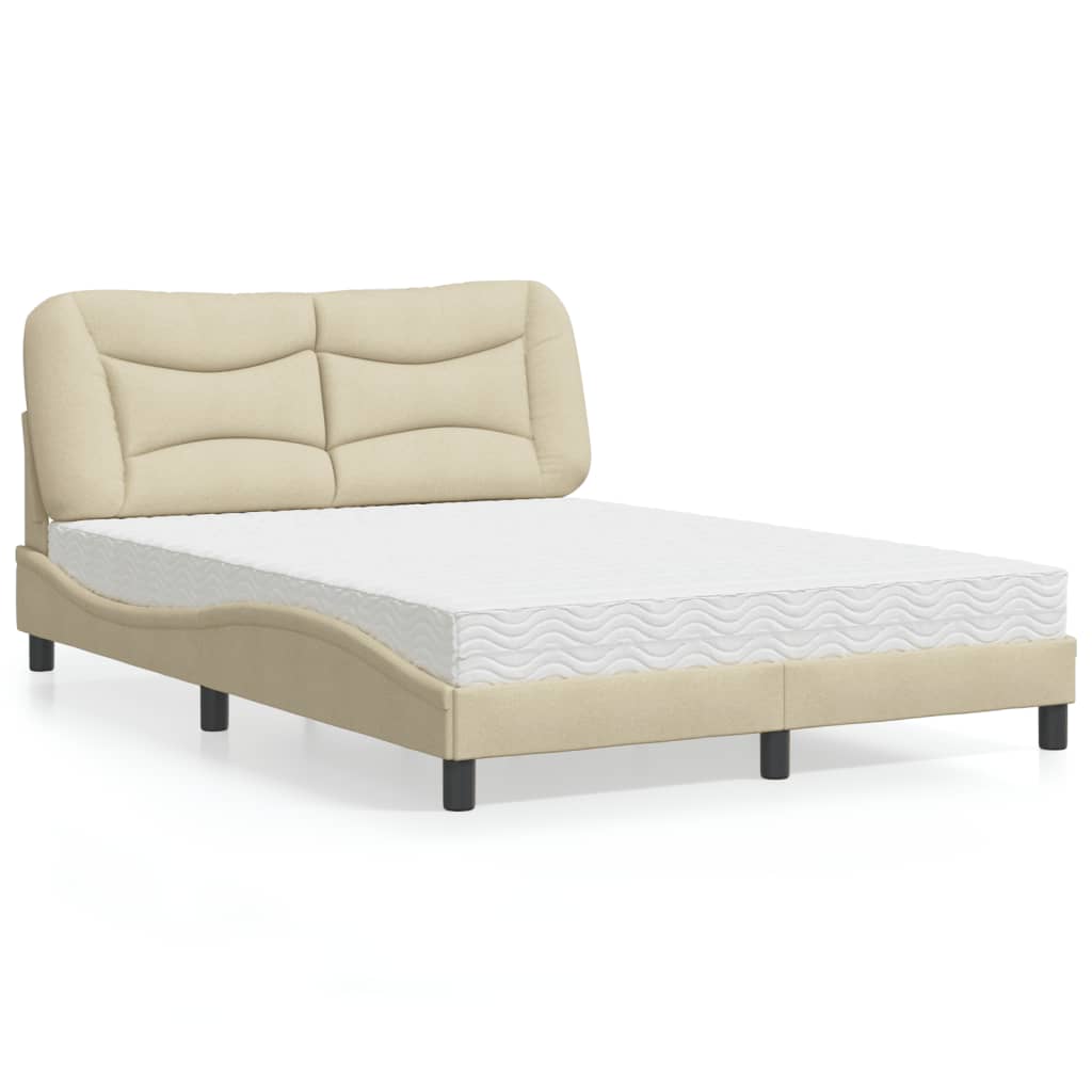 Lit Avec Matelas Hvar Tissu