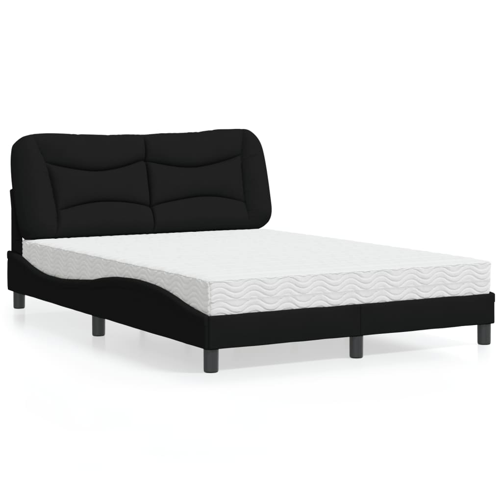 Lit Avec Matelas Hvar Tissu