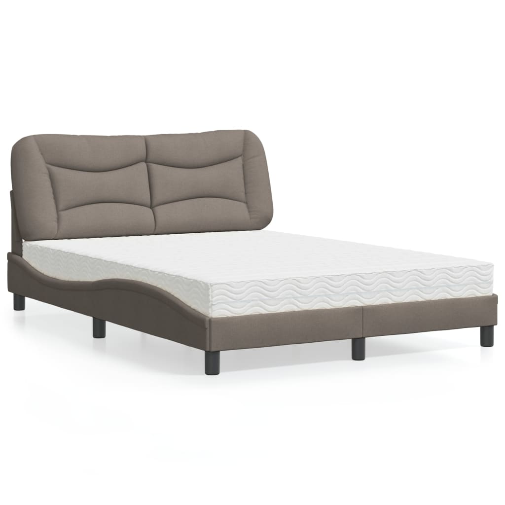 Lit Avec Matelas Hvar Tissu