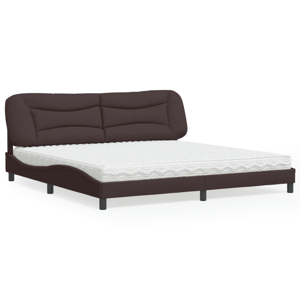 Lit Avec Matelas Hvar Tissu