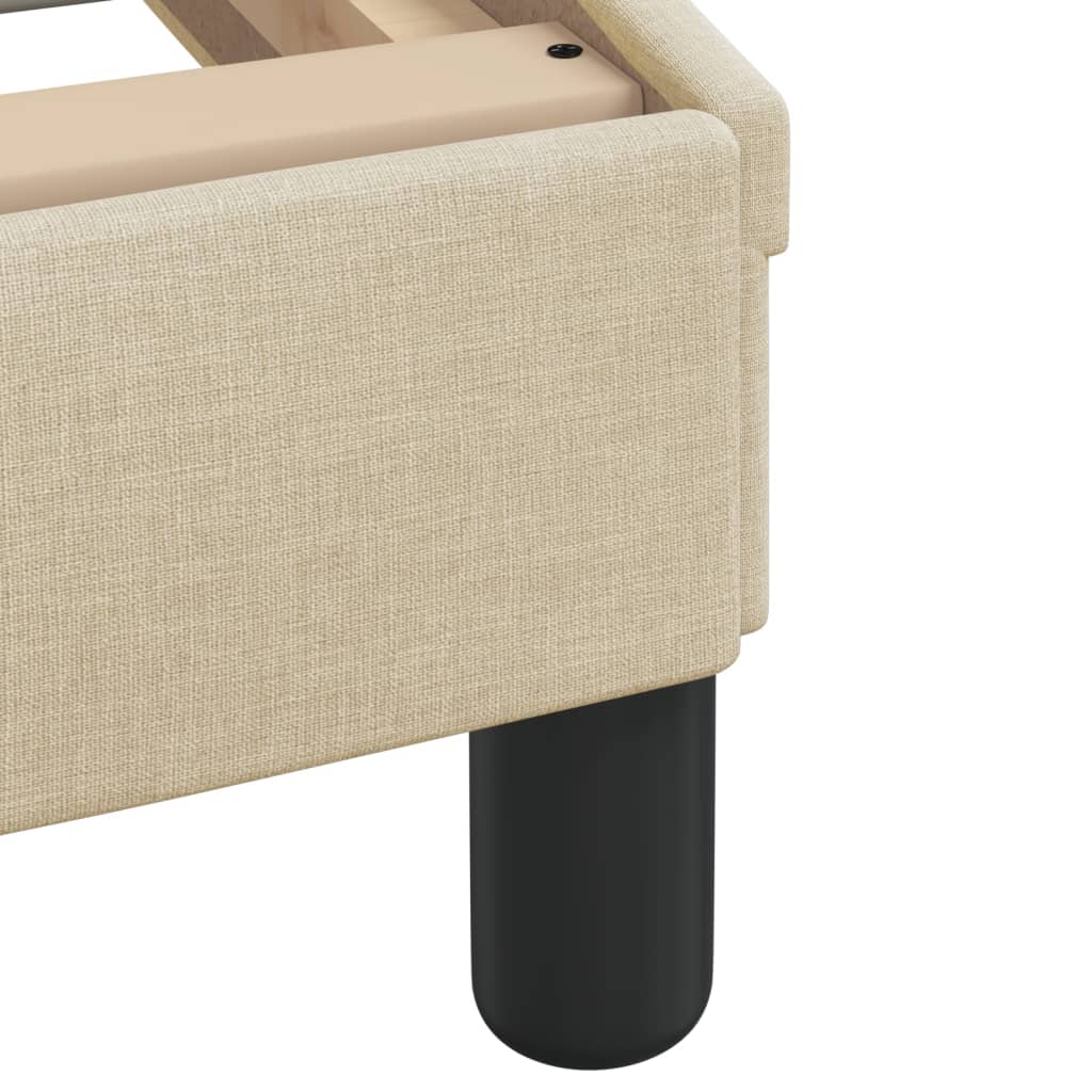 Cadre De Lit Avec Led Sans Matelas Hvar Tissu