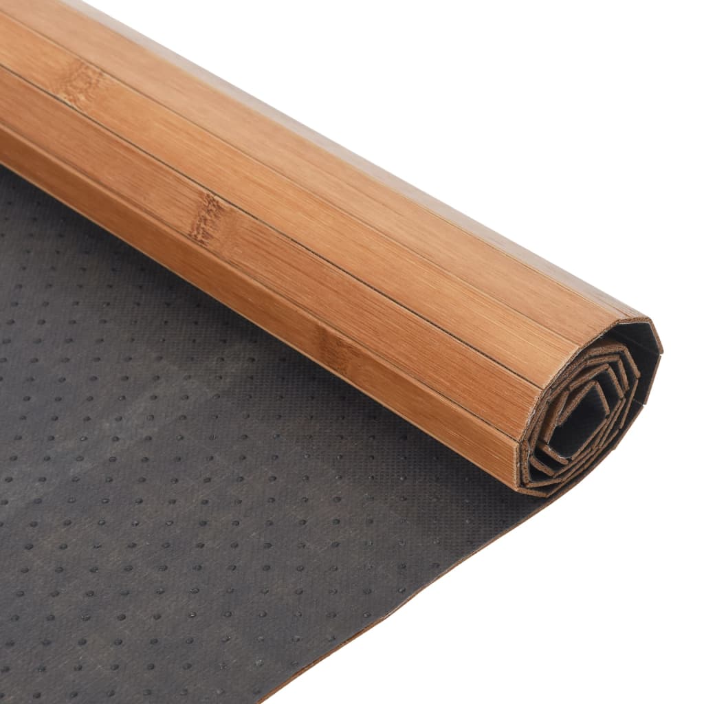 Tapis Rectangulaire Bambou Naturel