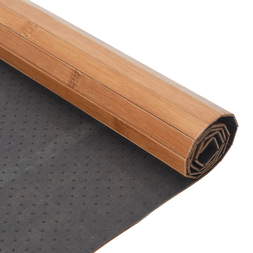 Tapis Rectangulaire Bambou Naturel