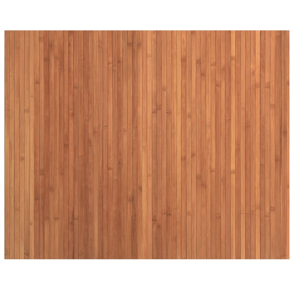 Tapis Rectangulaire Bambou Marron
