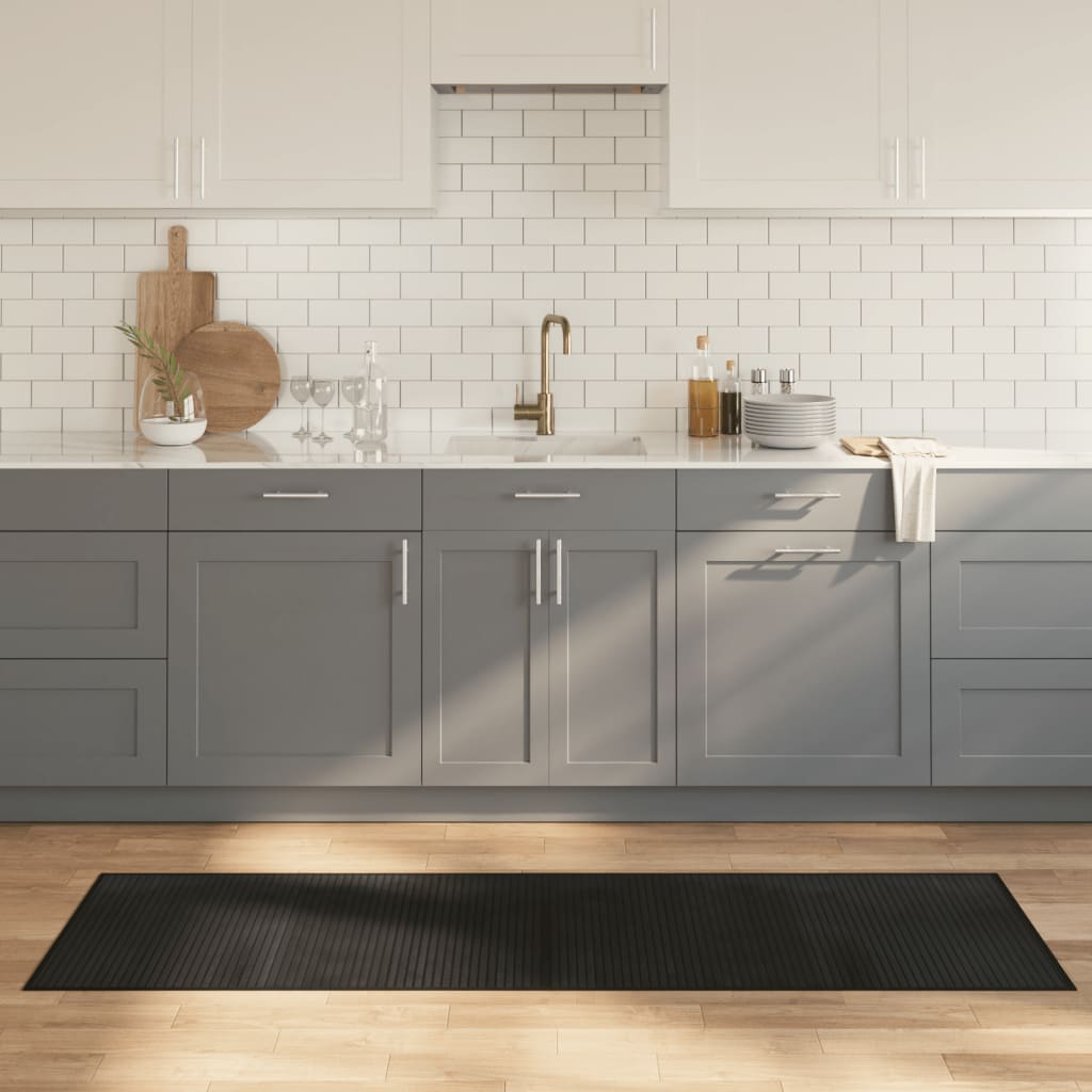 Tapis Rectangulaire Naturel Clair Bambou