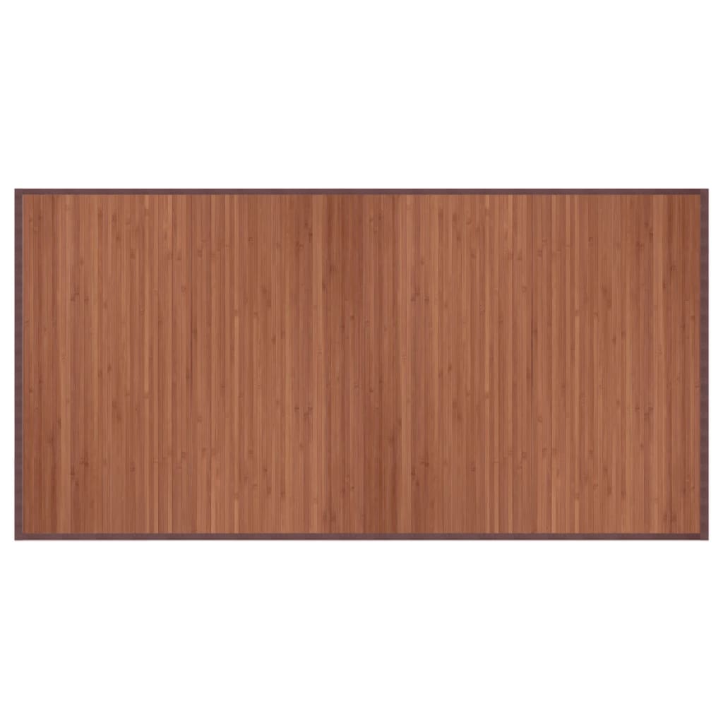 Tapis Rectangulaire Bambou Marron