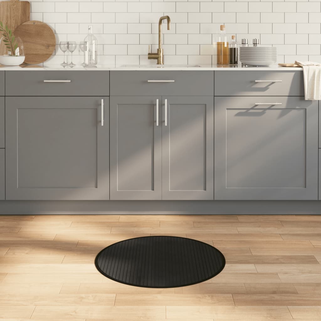 Tapis Rond Bambou