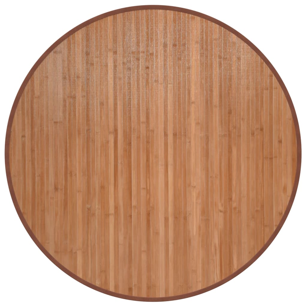 Tapis Rond Bambou