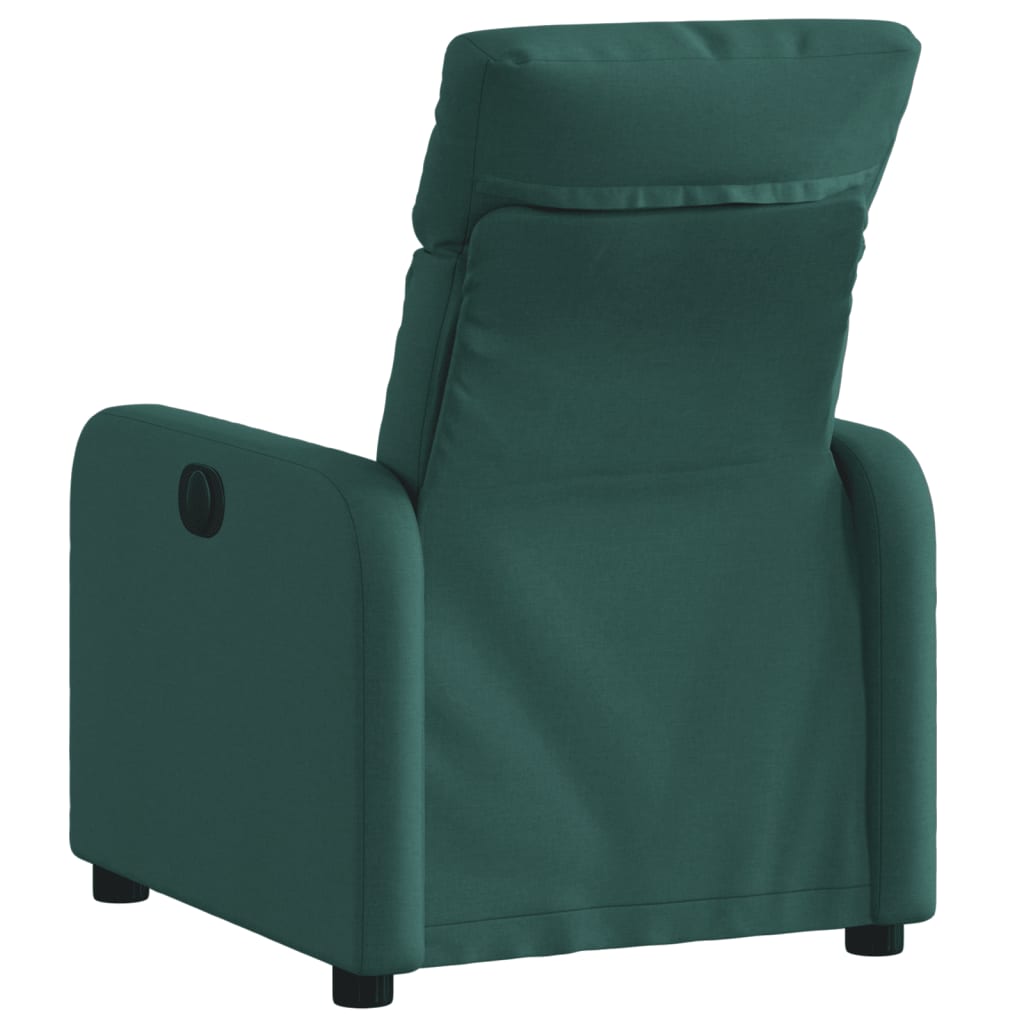 Fauteuil Inclinable Tissu Vert Foncé