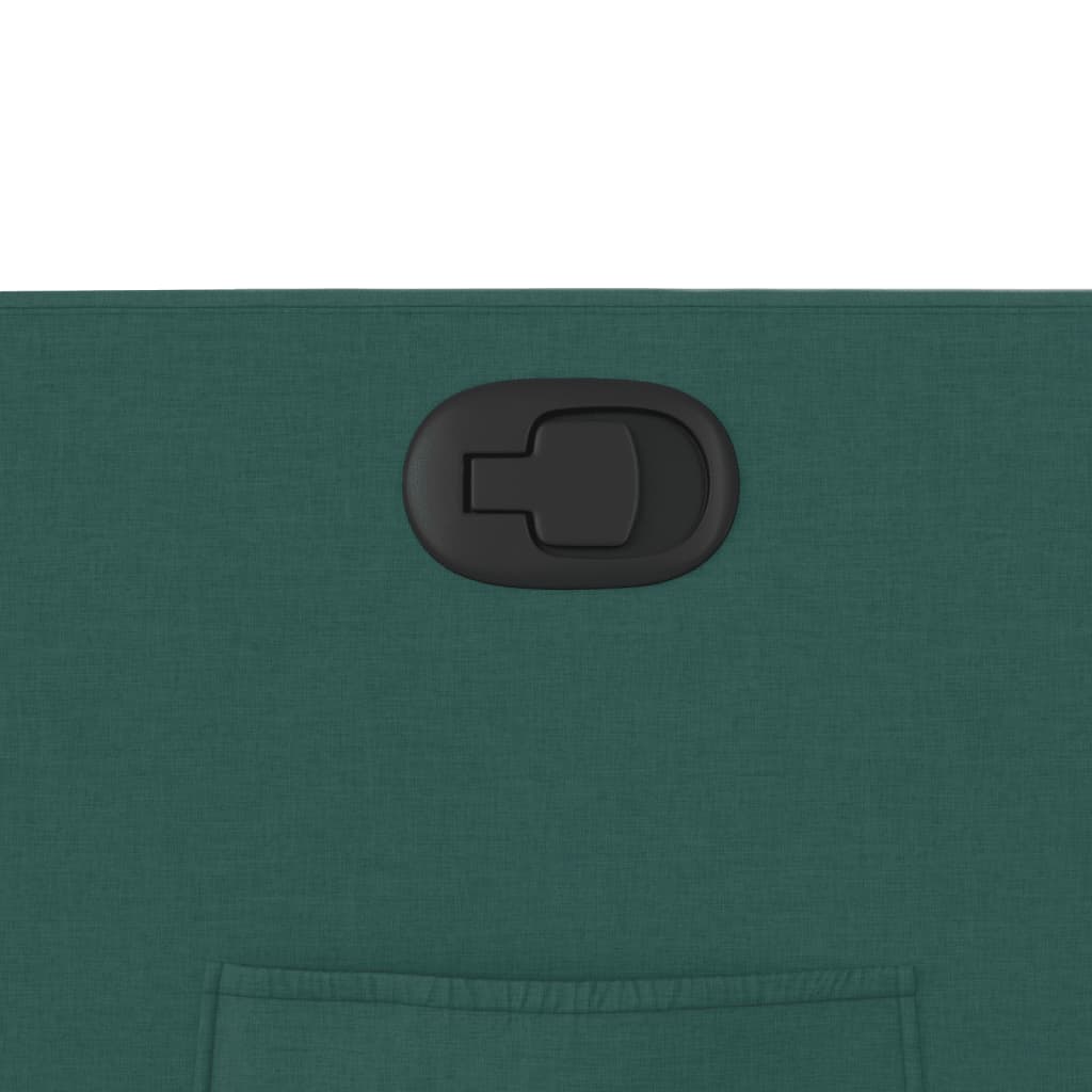 Fauteuil Inclinable Tissu Vert Foncé