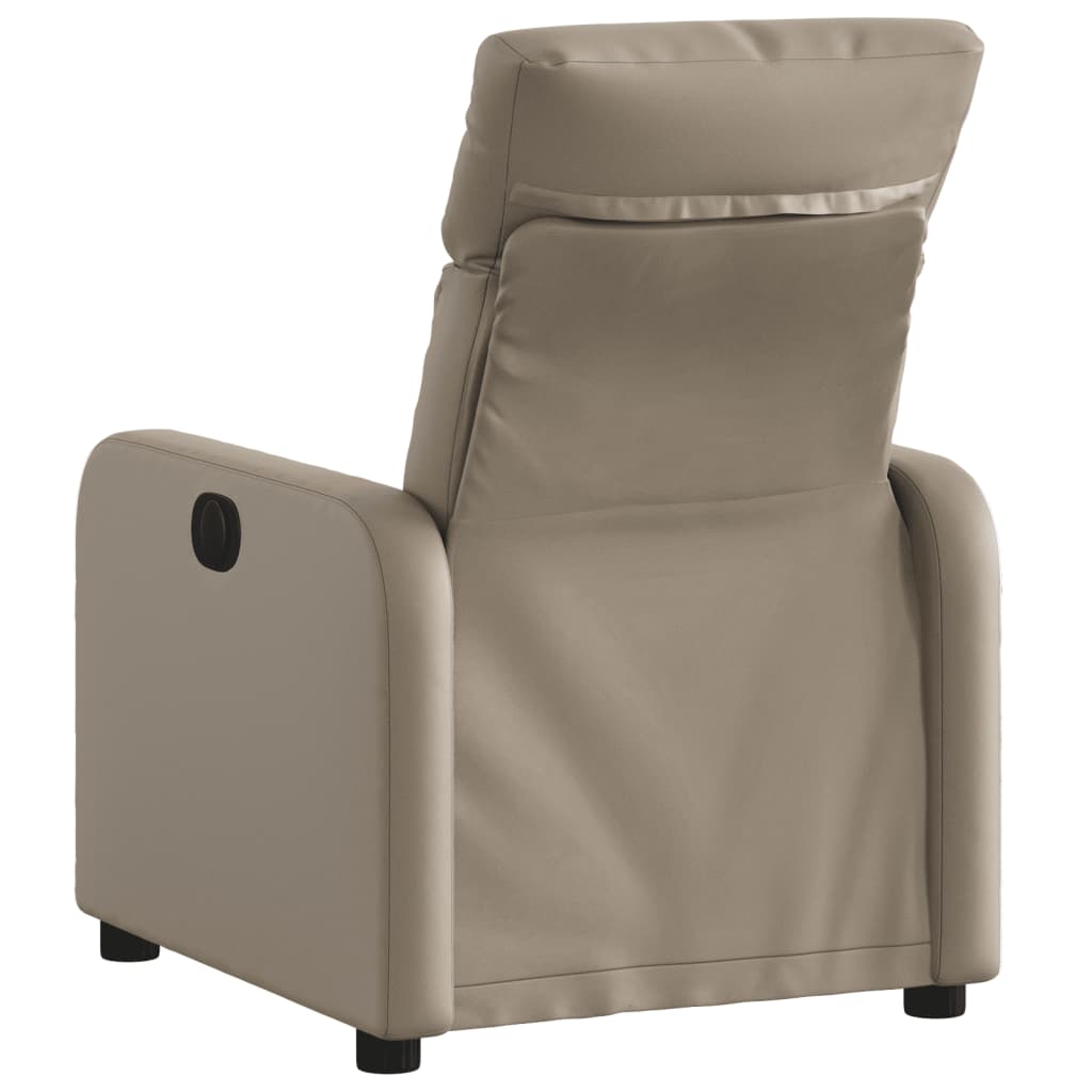 Fauteuil Inclinable Similicuir Cappuccino