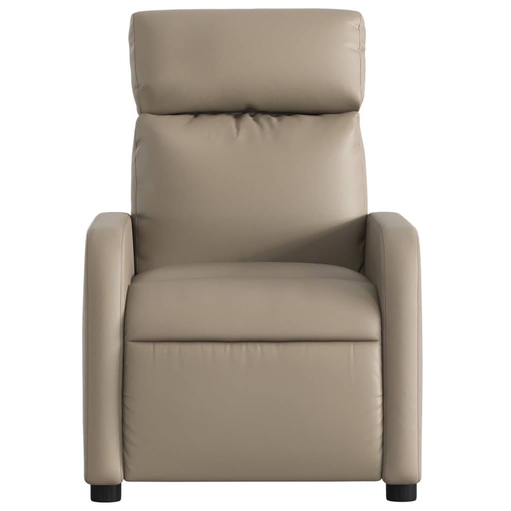 Fauteuil Inclinable Similicuir Cappuccino