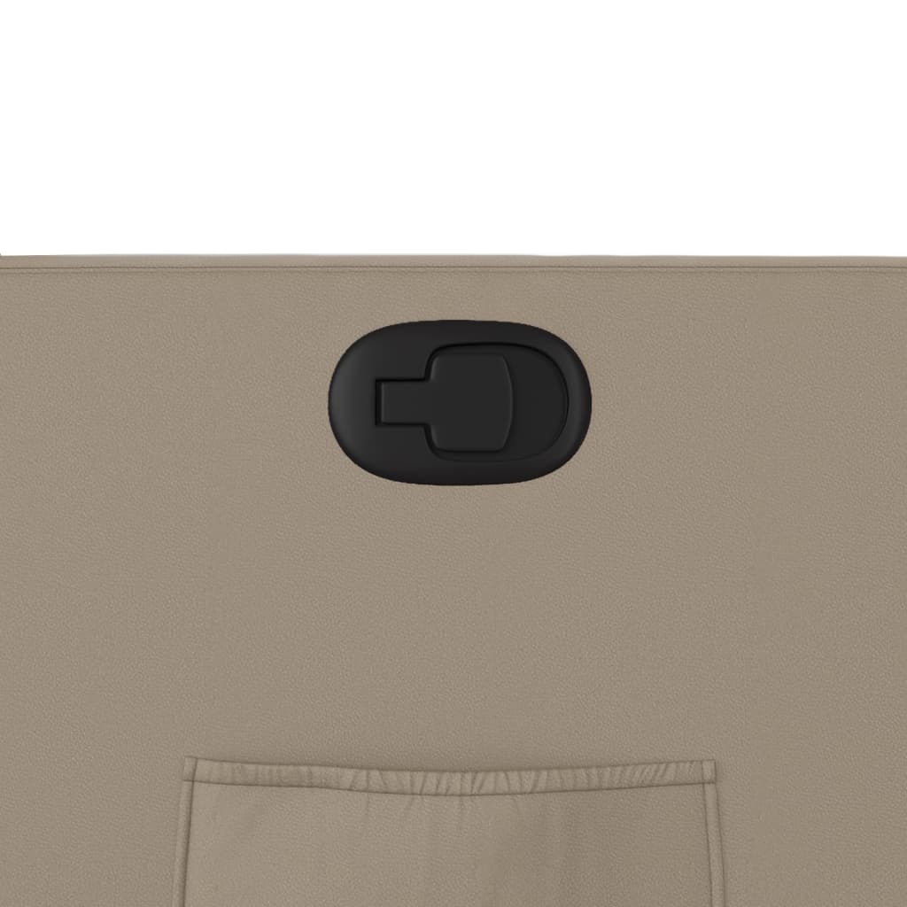 Fauteuil Inclinable Similicuir Cappuccino