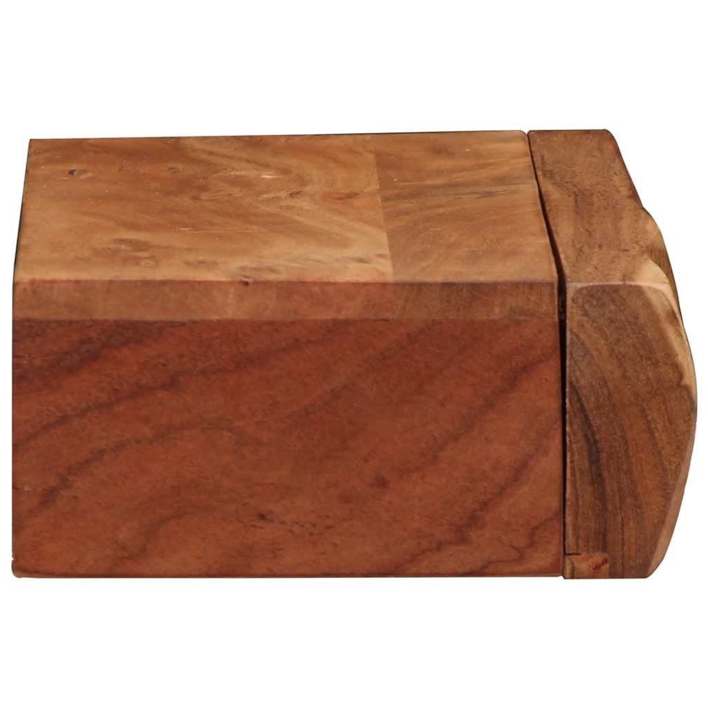 Étagères Murales 2 Pcs Bois Massif D'acacia