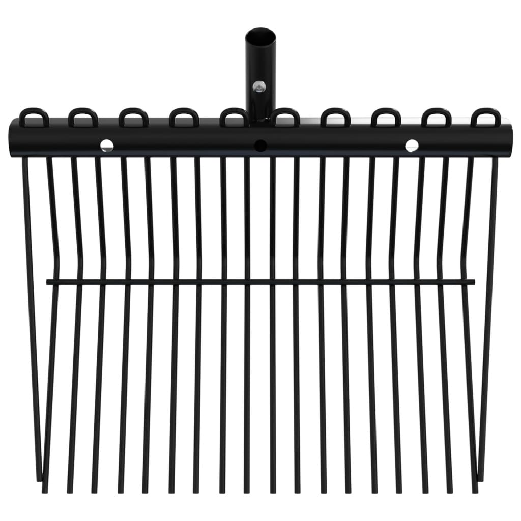 Tête De Fourche Avec 18 Dents Noir Acier