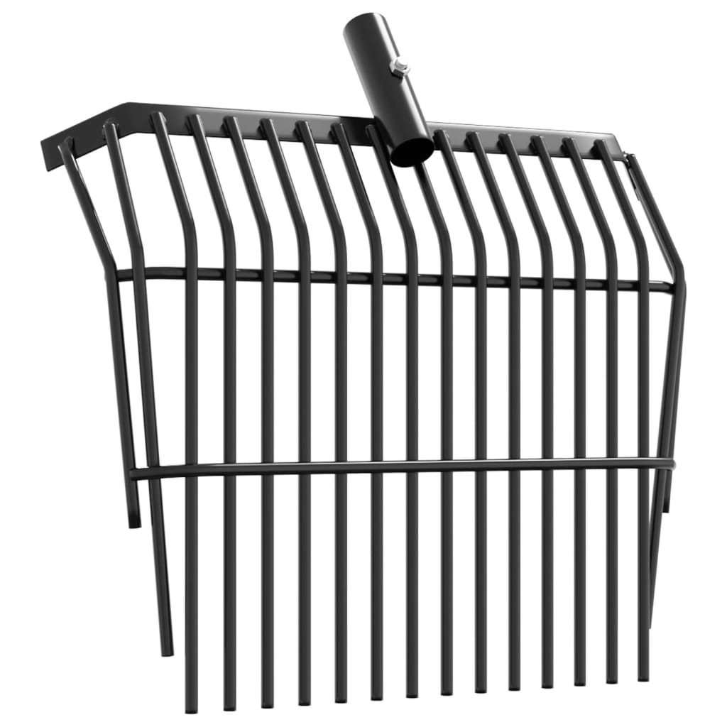 Tête De Fourche Avec 14 Dents Noir Acier