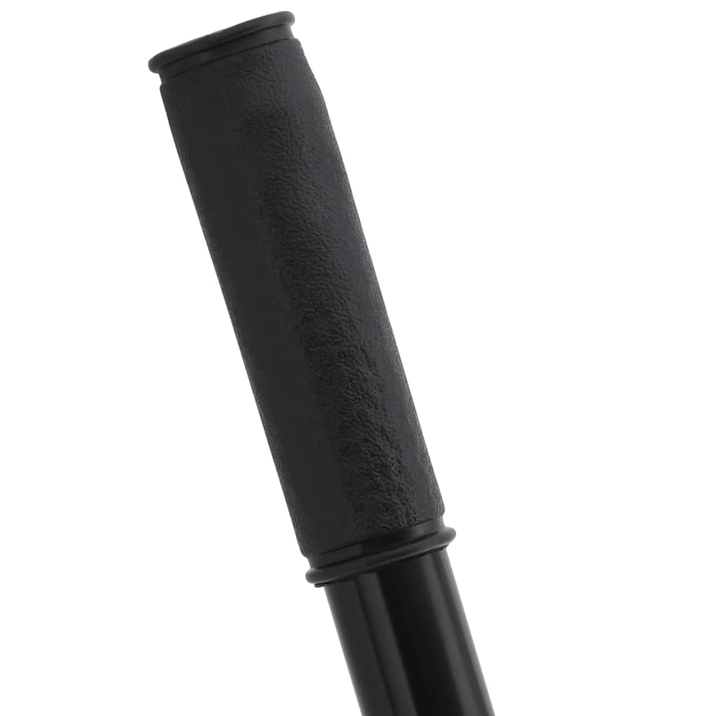 Poignée De Fourche Ø3,5X127,5 Cm Noir Acier
