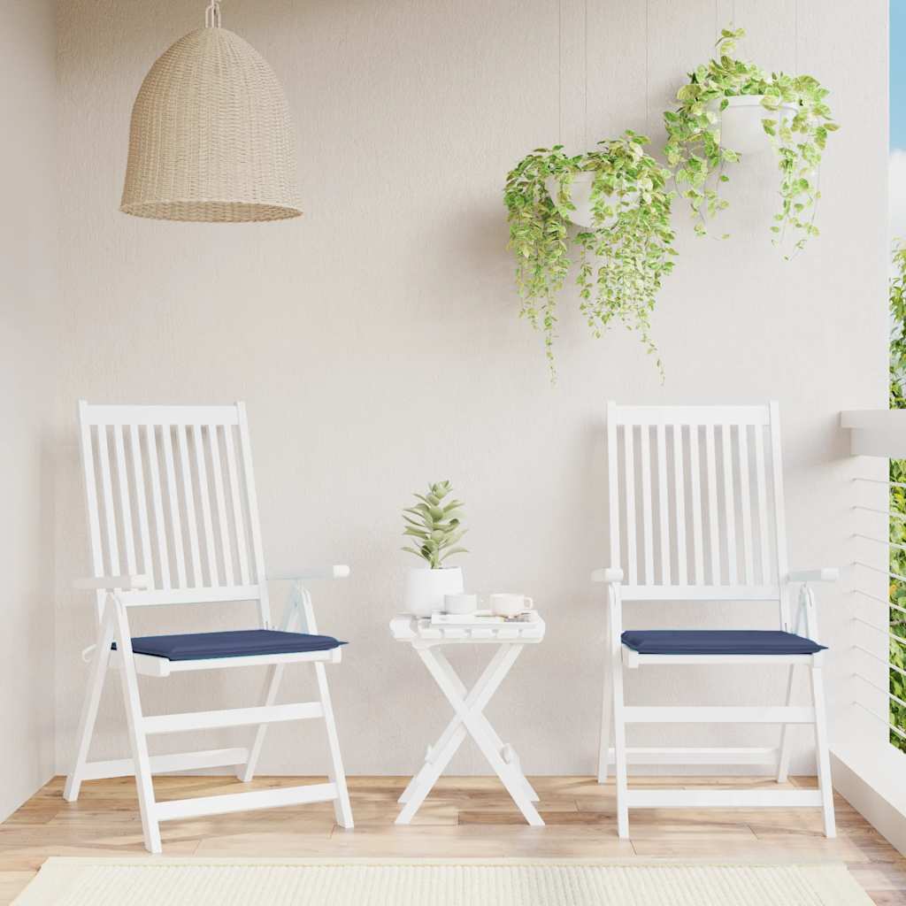 Coussins De Chaise De Jardin Lot De 6 Carreaux Rouges 40X40X3Cm