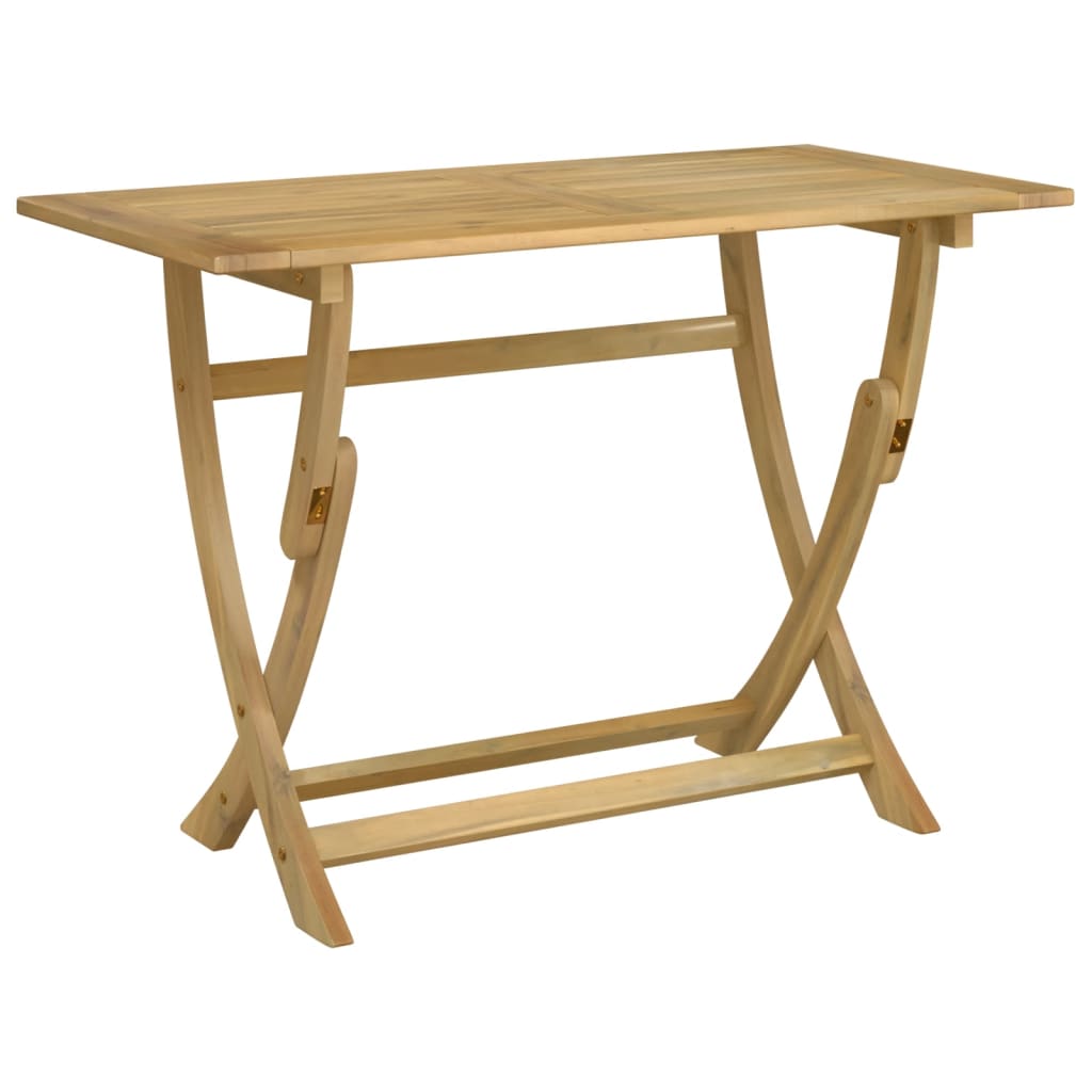 Ensemble À Manger De Jardin 5 Pcs Bois D'acacia Solide