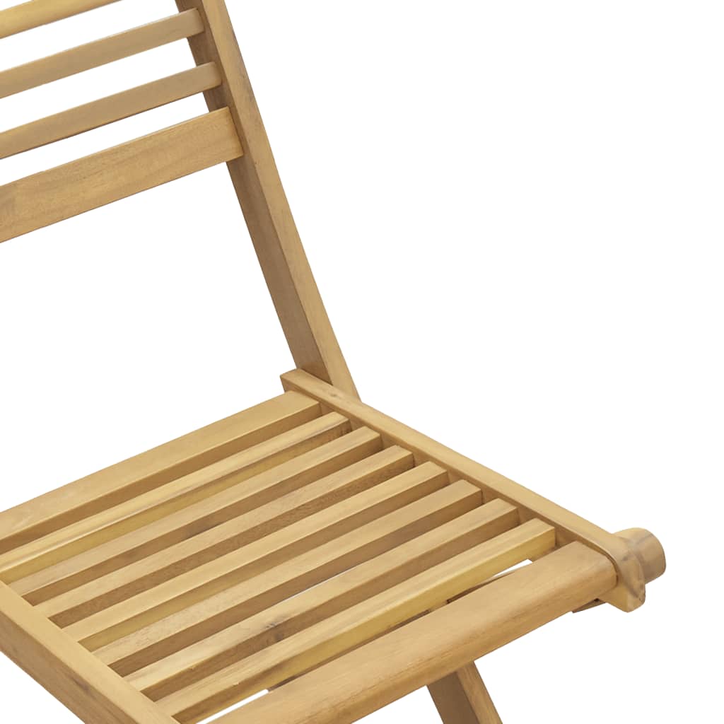 Ensemble À Manger De Jardin 5 Pcs Bois D'acacia Solide
